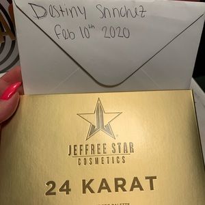 Jeffree Star highlighter 24 karat